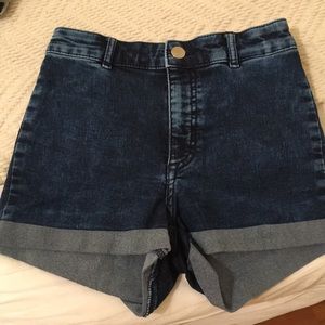 High Rise Stretchy Shorts